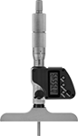 Image of Product. Front orientation. Depth Micrometers. Mitutoyo Electronic Depth Micrometers.