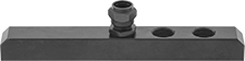 Image of Product. Front orientation. Variance Indicator Depth Base Attachments. Plunger Variance Indicator Depth Base Attachments, 3 Mounting Holes.