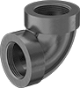 Medium-Pressure Galvanized Iron and Steel Threaded Pipe Fittings