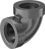 Medium-Pressure Galvanized Iron and Steel Threaded Pipe Fittings