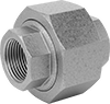 Medium-Pressure Galvanized Iron and Steel Threaded Pipe Fittings