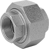 Medium-Pressure Galvanized Iron and Steel Threaded Pipe Fittings