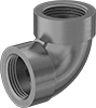 Medium-Pressure Galvanized Iron and Steel Threaded Pipe Fittings