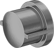 Image of Product. Female. Front orientation. Pipe and Fittings. Medium-Pressure Galvanized Iron and Steel Threaded Pipe Fittings, Caps, Threaded Fitting Connection, Female.