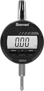 Image of Product. Front orientation. Variance Indicators. Starrett Electronic Plunger Variance Indicators with Calibration Certificate, Variance Indicators without SPC Data Output, Model Number 3900A-5.