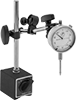 Economy Dial Plunger-Style Variance Indicators with Rigid-Arm Magnetic-Base Holder