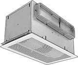 Image of Product. Front orientation. For Rectangular Duct. Ultra-Quiet Ceiling-Mount Lavatory Exhaust Fans.