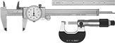 Image of Product. Front orientation. Precision Measuring Tool Sets. Economy Precision Measuring Tool Sets.