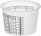Image of Product. Back orientation. Pails. Disposable Pails, Style C.