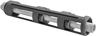 Image of Product. Front orientation. Stretch Wrap Mandrels. Handheld Stretch Wrap Dispensers .