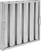 Image of Product. Front orientation. Air Filters. Grease Filters.