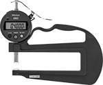 Image of Product. Front orientation. Thickness Gauges. Long-Reach Electronic Thickness Gauges with Calibration Certificate.