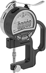 Image of Product. Front orientation. Thickness Gauges. Electronic Thickness Gauges for Pipe, Tubing, and Flat Surfaces.