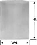 Image of Product. Front orientation. Contains Annotated. Open-Top Bags. Antistatic Plastic Open-Top Bags.