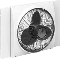 Image of Product. Front orientation. Fans. Window-Mount Office Fans.
