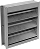 Heavy Duty Fixed-Blade Wall-Mount Louvers
