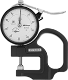 Image of Product. Front orientation. Thickness Gauges. Dial Thickness Gauges.