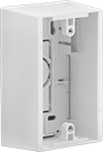 Image of Product. Front orientation. Outlet Boxes. Plastic Surface-Mount Outlet Boxes.