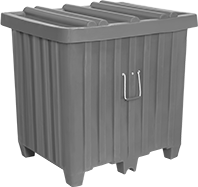 Image of Product. Front orientation. Bulk Containers. Bulk Containers, Style B.