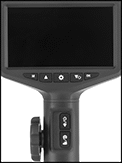 Image of Specification. Style B Display. Front orientation. ZoomedIn view. Contains Border. Borescopes. Video-Recording Borescopes , Style B.