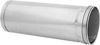 Image of Product. Front orientation. Chimney Pipe and Fittings. Gas Chimney Vent Pipe and Fittings, Pipes.