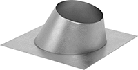 Image of Product. Front orientation. Chimney Pipe and Fittings. Gas Chimney Vent Pipe and Fittings, Roof Flashings.