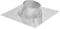 Image of Product. Front orientation. Chimney Pipe and Fittings. Gas Chimney Vent Pipe and Fittings, Roof Flashings.