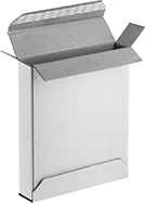 Image of Product. Front orientation. Shipping Boxes. Standard Cardboard Shipping Boxes, Style D.