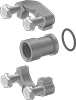 High-Pressure Iron and Steel Threaded Pipe and Pipe Fittings