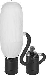 Image of System. Drum-Mount Filter Bag Kit. Front orientation. Dust Collector Filters. Drum-Mount Two-Stage Dust Collectors, Drum Mount.