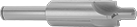 Image of Product. MS33649 and SAE AS5202. Front orientation. Counterbores. Mil. Spec. Counterbores for Hydraulic Port Holes.