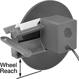 Image of Product. Front orientation. Contains Annotated. Oil Skimmers. Compact Oil Skimmers, Nylon Housing.