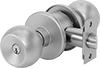Washdown High-Traffic Key-Locking Door Knobs