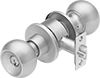 Washdown High-Traffic Key-Locking Door Knobs