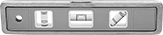 Image of Product. Front orientation. Levels. Levels for Tight Spaces.