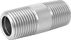 Thick-Wall Aluminum Threaded Pipe Nipples and Pipe