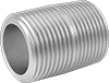 Thick-Wall Aluminum Threaded Pipe Nipples and Pipe