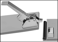 Image of ProductInUse. Bottom orientation. Contains Border. Draw Latches. Gasket-Sealing Draw Latches.