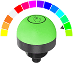 Image of ProductInUse. Style D. Front orientation. Contains Annotated. Style D. Finger-Touch Switches.
