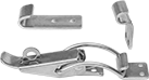 Image of Product. Front orientation. Draw Latches. Multiple-Strike Padlockable Draw Latches.