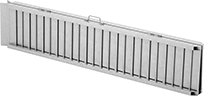Image of Specification. Shown Folded. Front orientation. Ramps. Walk Ramps, Foldable.