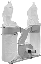 Image of Product. 2,431 ft³/min. Front orientation. Dust Collectors. Mobile Single-Stage Dust Collectors, 2,431 ft³/min @ 0 in. H₂O.