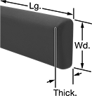 Image of Product. Front orientation. Contains Annotated. Surface Guards. Style 1.