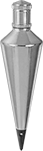 Image of Product. Front orientation. Plumb Bobs. Brass-Plated Steel.