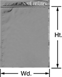 Image of Product. Front orientation. Contains Annotated. Resealable Bags. Static-Shielding Resealable Bags.