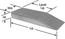 Image of Product. Front orientation. Contains Annotated. Wheel Risers. Wheel Risers.