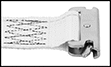 Image of Attribute. Track Fitting. Side1 orientation. ZoomedIn view. Contains Border. Straps for Winches and Ratchet Straps. Fixed Ends for Tie Down Straps, Track Fitting.