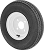 Steel-Hub Pneumatic Trailer Wheels for Highway Use