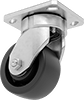 High-Capacity High-Temperature Corrosion-Resistant Casters with Nylon Wheels 