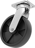 High-Capacity High-Temperature Corrosion-Resistant Casters with Nylon Wheels 